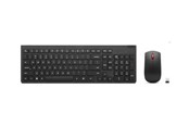 Toetsenbord - Lenovo - keyboard and mouse set - QWERTY - US with Euro symbol - black Input Device - Keyboard and mouse set - Engels (US international) - Zwart - 4X31N50746