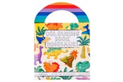 Creatief spelen - LG-Imports Coloring book with Dinosaur stickers - 6860