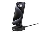 Mobiel - Adapters & Opladers - Belkin BoostCharge Pro wireless charging stand - magnetic - + AC power adapter - 15 Watt - WIA008VFBK