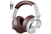 Headphones/Headsets - OneOdio Pro 40 - Silver / Brown - PRO40