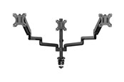 Monitorbevestiging - Gembird Monitor Arm - Adjustable arm 3-display 17"-27" - MA-DA3-01