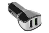 Mobiel - Adapters & Opladers - CELLY CC2USBTURBOBK car power adapter - USB - CC2USBTURBOBK