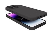 Mobiel - Covers & Cases - CELLY Cromo Soft rubber case iPhone 15 Pro Max - Black - CROMO1056BK
