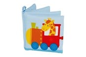 Speelgoed voor baby's - Goki Crinkle Booklet Animals on the Train - 65254