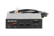 Geheugenkaart - adapter en kaartlezer - Chieftec CRD-908H - card reader - USB 3.2 Gen 1 / USB-C - CRD-908H