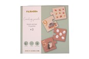 Speelgoed voor baby's - Filibabba Counting puzzle - Nordic animals - FI-02174