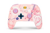 Gaming accessoires - PowerA geavanceerde draadloze controller voor Nintendo Switch - Princess Peach ruit - Wireless Controller - Nintendo Switch - NSGP0255-01