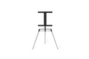 Muurbevestigingen, AV-bevestigingen & AV-meubels - Bülow Stand BS19 Black Top Lacquered Oak - Max 50 kg - recommended for 65" - BS19LAOBK