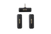Microfoon - BOYA Wireless Microphone x2 BY-WM3T2-M2 - 3.5mm Mini-Jack - BY-WM3T2-M2