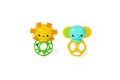Babyspullen - Bright Starts Character Oball Teether 2pk - BS-16762