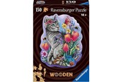 Puzzels - Ravensburger Wooden Lovely Cat - 15 Whimsies 150p - 12000757