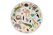 Speelgoed - Folat BV Plates Zoo Party 8pcs. - 61929