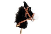 Houten speelgoed - Playwood Wooden Hobby Horse with Sound - Black - PW2110