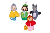 Pop, teddybeer en materiaal - Goki Finger Puppets Little Red Riding Hood 4 pcs. - 51898