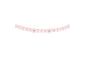Speelgoed - Haza Witbaard Letter garland - Hooray a Girl - 437406