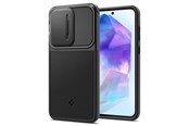Mobiel - Covers & Cases - Spigen Optik Armor - black - Samsung Galaxy A55 - ACS07535