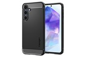 Mobiel - Covers & Cases - Spigen Rugged Armor - matte black - Samsung Galaxy A55 - ACS07500