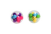 Kleine cadeautjes voor kinderen - Toi-Toys Fun Squeeze Ball Filled with Smiley Face Balls (Assorted) - 35172Z