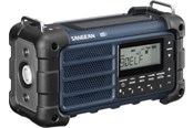 DAB & Wekkerradio - Sangean MMR-99 - Bluetooth - Handcrank - Solar Radio - DAB/DAB+/FM - Mono - Blue - A500480