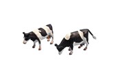 Speelgoed - Kids Globe Cow Black/white Standing 1:32 2 pcs - 571873