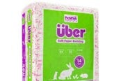 Knaagdieren - Über Papierbedding 36L Roze/Wit - 45051