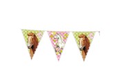 Speelgoed - Haza Witbaard Flag line Horses - 436401