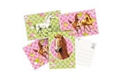 Speelgoed - Haza Witbaard Invitation cards Horses. 6 pcs - 436425