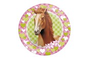 Speelgoed - Haza Witbaard Plates Horses 8pcs. - 436450