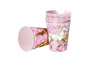 Speelgoed - Haza Witbaard Cups Horses 8pcs. - 436455