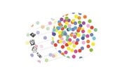 Speelgoed - Haza Witbaard Invitations Confetti 6 pcs. - 437125