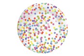 Speelgoed - Haza Witbaard Plates Confetti 8pcs. - 437150