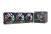 Case Fan - Seasonic MagFlow ARGB 3-fan kit - MAGFLOW-ARGB-3