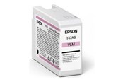 Inkt, toner en verbruiksartikelen - Epson Ink UltraChrome PRO T47A60N Vivid Light Magenta 50ml - C13T47A60N