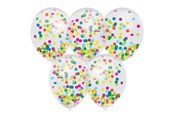 Speelgoed - Haza Witbaard Confetti Balloons Color 5pcs. - 437134