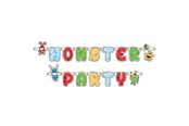 Speelgoed - Haza Witbaard Letter Garland Monster Party - 437806