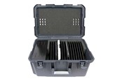 Muurbevestigingen, AV-bevestigingen & AV-meubels - LEBA Innovation LEBA NoteCase - storage box - for 16 tablets - black - Max - recommended for - NCASE-16TAB-USB-SC