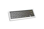 Toetsenbord - Ducky Outlaw 65 - Barebone - ISO - Gaming Toetsenbord - Zonder Numpad - Zilver - PKOU2367IST-ISO02