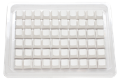 Toetsenbord - Ducky Blank - 132 Keycap Set - MDA Profile - PBT - Wit - DCA132-NNBLWMDPU1