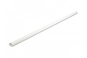 Accessoires - DeLOCK Cable Duct Mini self-closing self-adhesive 15 x 11 mm - length 1 m white - 20719