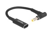 Voedingskabel (intern) - DeLOCK - power adapter - 24 pin USB-C to DC jack 4.8 x 1.7 mm - 15 cm - 60033