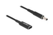 Kabels - diversen - DeLOCK - power connector adaptor - USB-C (power only) to DC jack 4.5 x 3.0 mm - 15 cm - 60036