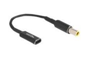 Voedingskabel (intern) - DeLOCK - power adapter - 24 pin USB-C to DC jack 7.9 x 5.5 mm - 15 cm - 60041