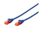 Netwerk - kabel - DIGITUS Professional patch cable - 50 cm - blue - Blauw - 0.5m - DK-1612-005/B