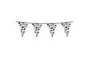 Speelgoed - Boland Flag Line Football Point Flags 6mtr. - 62500