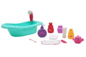 Pop, teddybeer en materiaal - Happy Friend Bathtub Playset - 504399