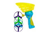 Buiten spelen - Happy Summer Pull String Flying Discs 2 asst. 19cm - 303207