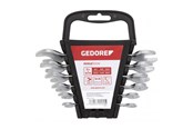 Gereedschap - Gedore R05125012 Double open-ended Spanner Set 12-pieces short - R05125012
