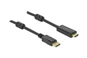 Beelscherm- en tv-kabel - DeLOCK adapter cable - DisplayPort / HDMI - 2 m - 85956