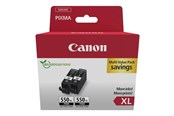 Inkt, toner en verbruiksartikelen - Canon PGI 550XLx2 / 6431B010 High Black - 6431B010