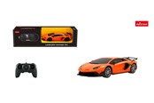 Speelgoedauto - RASTAR R/C 1:24 Lamborghini Aventador SVJ Orange - 96100